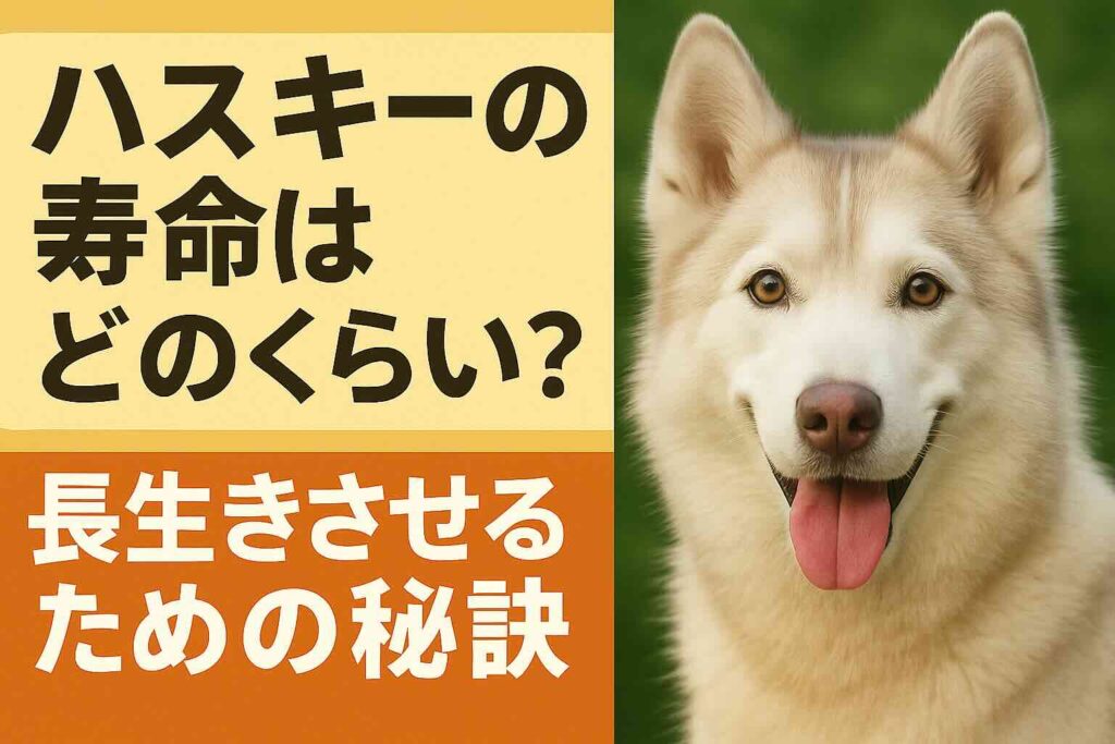 ハスキーの寿命はどのくらい？長生きさせるための秘訣